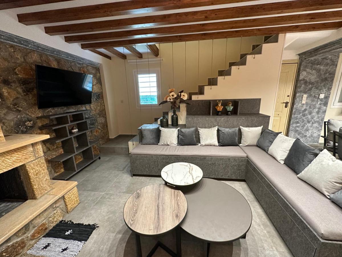 Nikole'S Villas Luxury 180M2 Tirós Zewnętrze zdjęcie